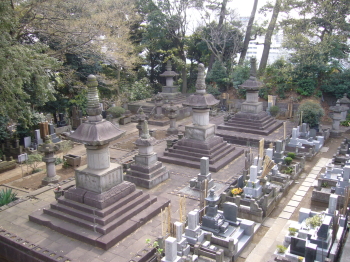 池上本門寺　紀州家墓所