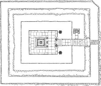 万両塚　配置図