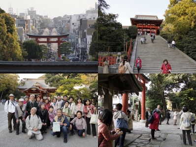 寺ネットサンガの遠足～鎌倉 お坊さんと話しながら春の鎌倉を散歩 鎌倉 サンガ