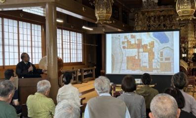 お寺の庭づくりワークショップ　第7回　「本門寺の奥庭」 本門寺の奥庭「松濤園」 松濤園 勝海舟