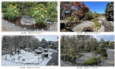 お寺の庭づくりワークショップ　第12回　「未来の庭」 1年間の庭づくりを振り返る 庭づくり 土に還る